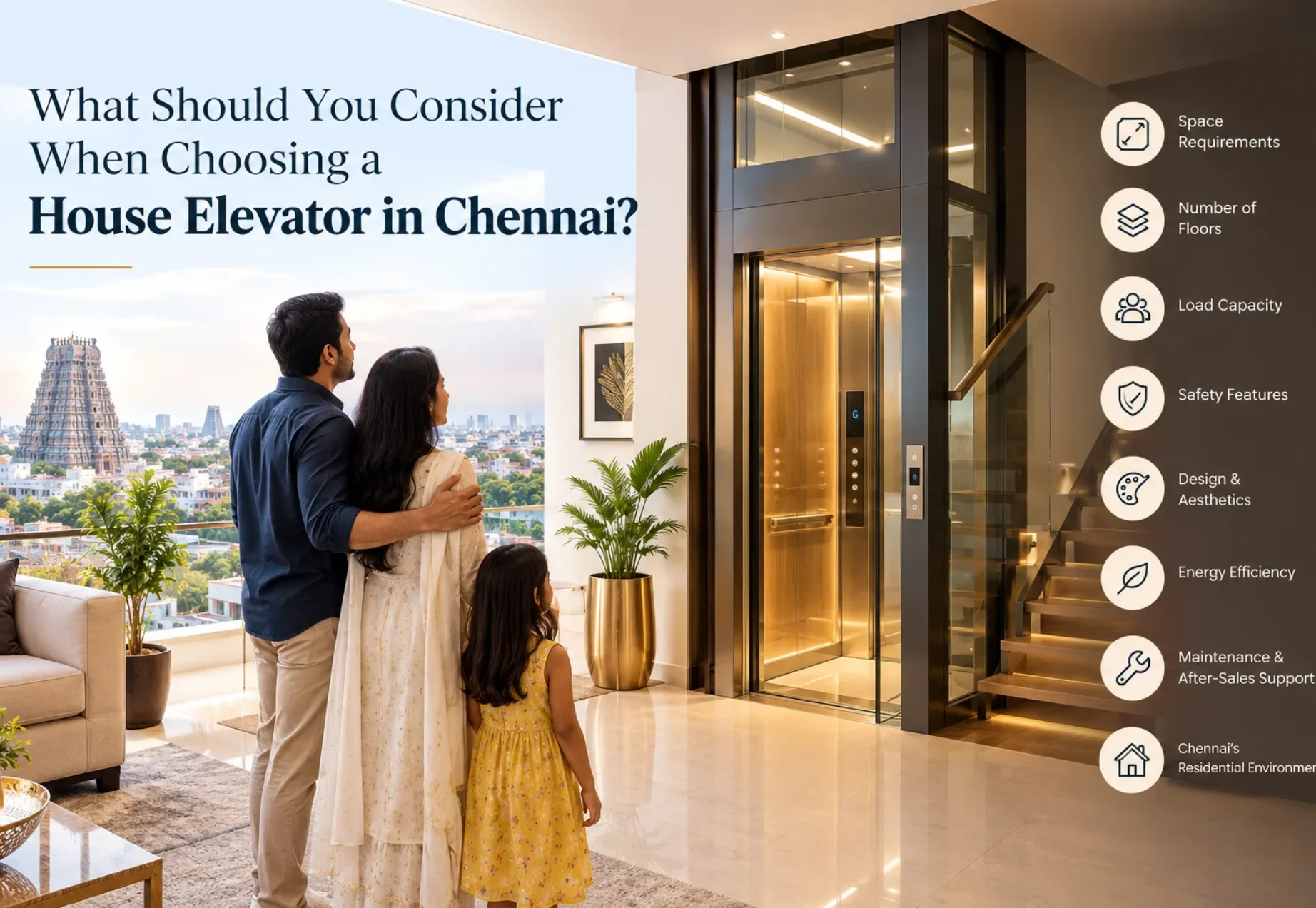 What Should You Consider When Choosing a House Elevator in Chennai